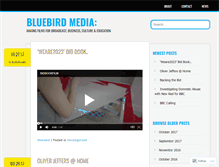 Tablet Screenshot of bluebirdmedia.org